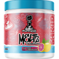 Pharma Labs Meltz thermogenic fat burner pink lemonade 300g supplement tub with blue lid and vibrant label design