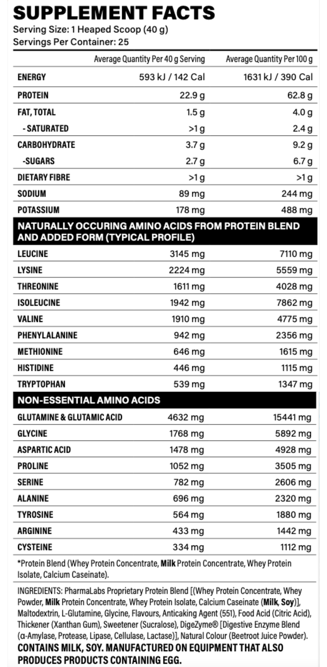 Protein by PharmaLabs | Protein Powders