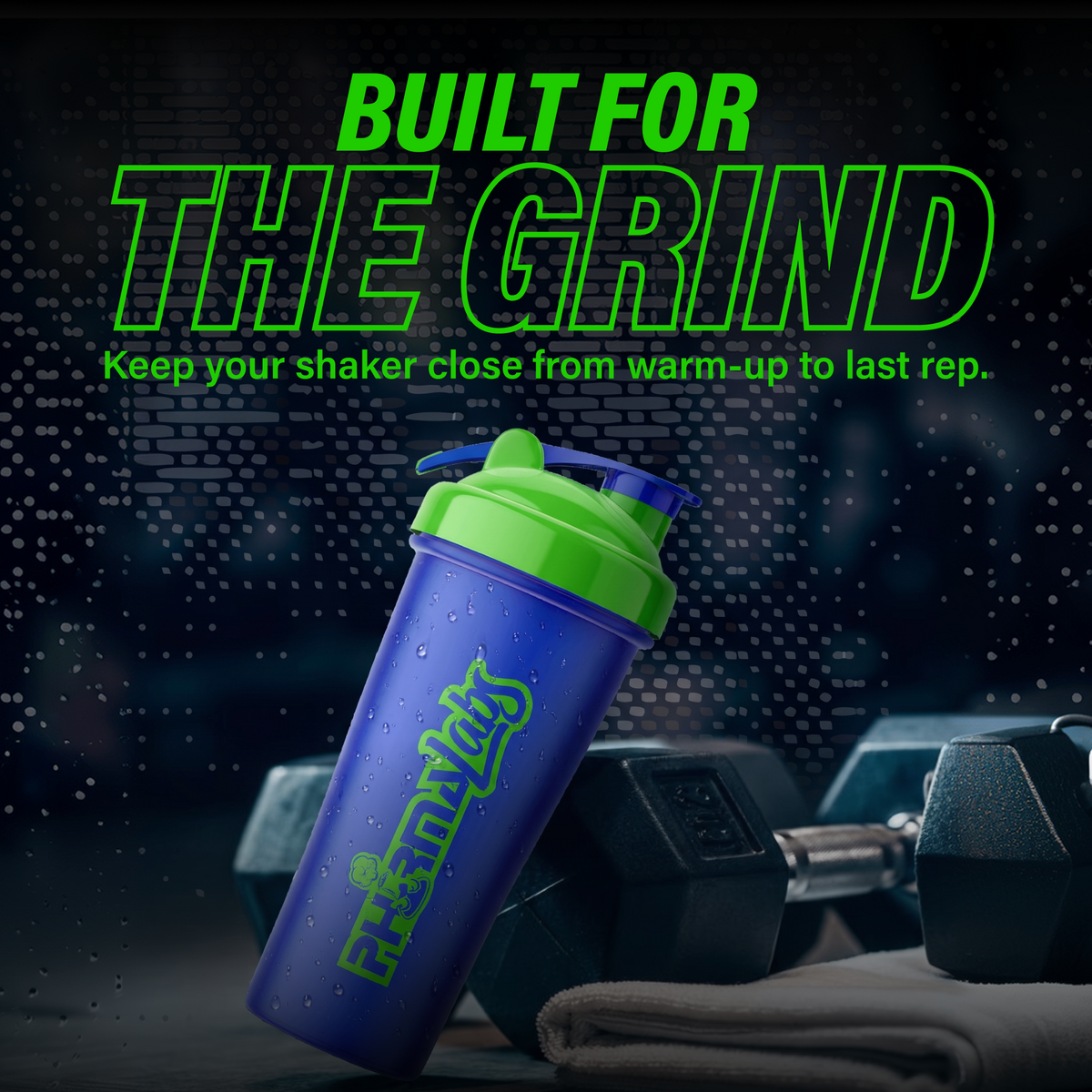 Shaker (Blue/Green) by PharmaLabs
