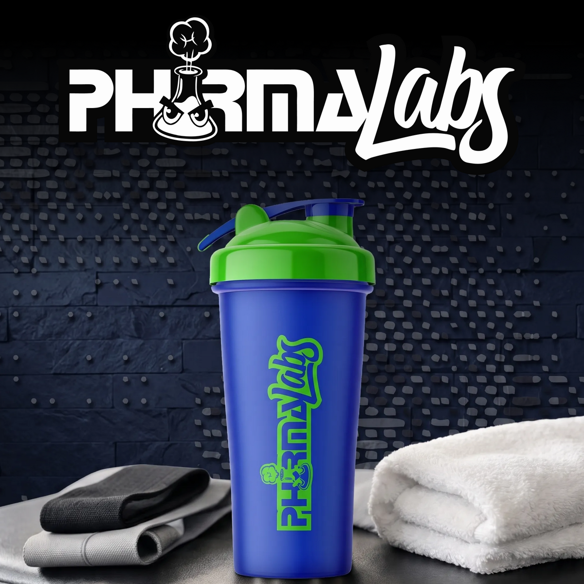 Shaker (Blue/Green) by PharmaLabs