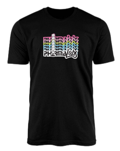 T-Shirt (Multi Logo) by PharmaLabs